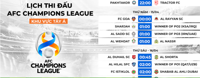 Lịch Thi Đấu AFC Cup – Cập Nhật Đỉnh Cao Của Bóng Đá Châu Á 2 7M là trang web cung cấp thông tin cập nhật về lịch thi đấu AFC Cup
